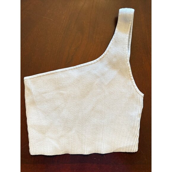 Babaton Sculpt Knit Tank Bundle Cropped Tank + One Shoulder Top Size Medium - Picture 8 of 15